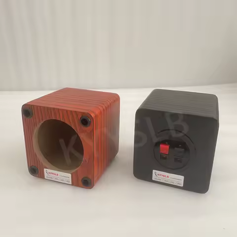 KYYSLB 3 Inch Speaker Empty Box Shell Case Home Audio Sound Small HIFI Wooden Passive LoudSpeaker Ch