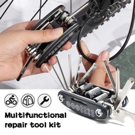 16IN1 Bicycle Repair Tool Set Equipment Portable Foldable Durable.