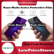 [Nano] Oppo F1/F1s/F1+/F11/F11 Pro/F15/F17/F17 Pro/F19/F19 Pro/F19 Pro+ 5G Matte Series Screen Prote