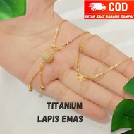 M22F-Kle44 Gold Plated Jurai Pendant Necklace For Women Jewelry Accessories