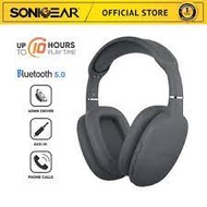 SonicGear AirPhone 6 Rechargeable Bluetooth Headphones With Mic | Up to 10 Hours PlayTime | 1 Year W