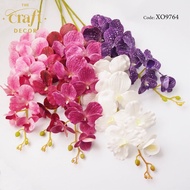 The Craft Decor 9 Heads Latex Vanda Orchid | Bunga Orkid | Bunga Hiasan