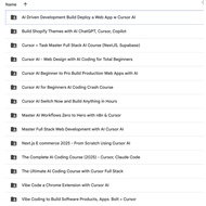 13 Cursor Ai Coding Video Course | Cursor Ai Coding | Learn Vibe Coding 2025 | Ai Coding Video Cours