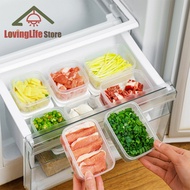 Fresh Seal Refrigerator Freezer Organizer Meat Food Vegetable Fruit Storage Box Containers Stackable Container Plastic Crisper