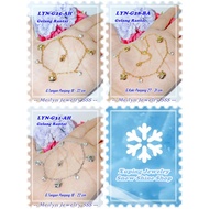 18K Gold Plated Chain Bracelet LYN-G25-AH LYN-G28-BA LYN-G31-AH Kitty Original Meilyn Brand