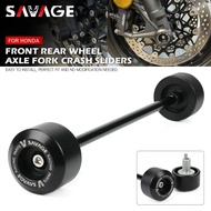 Motorcycle Front Axle Slider Guard For HONDA Hornet 600 CB400SF VFR800F CBR600 F4/F4I RR CBF 1000 Wh