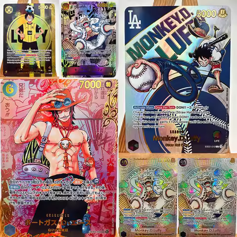 OPCG Luffy Nami Roger Teach FIVE ELDERS Toys Hobbies Hobby Collectibles Game Collection Anime Cards