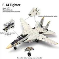 1pc F14 SU57 F22 B2 SU25 A10 Fighter Jet & Bomber Plane Model, Miniature Scale Model, Plastic Buildi