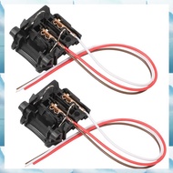 [G V W E] 2 Pcs Light Bulb Sockets Fits for  Focus MK2 MK3 H7 with Long Cable