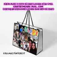 Cetak Paper Bag Kertas Kado Custom Pinterest Muka Wajah CraftByMea