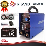 (2 YEAR WARRANTY) RILAND ARC188E 120A PORTABLE MMA INVERTER WELDER WELDING SET PENGIMBAL BESI