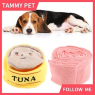 Snuffle Dog Toys Stuffed Canned Treat Dispensing Toy Chew-Resistant Soft Chew Toys for Dogs Encourag