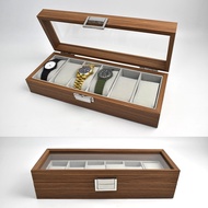 Watch Box Warm Wooden Storage (6 Pieces Pack) NAWA48