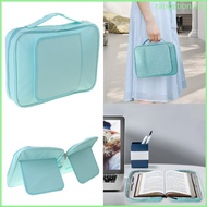 RAN Book Storage Organizer Bible Book Cover Bible Case with Handle and Book Stand Bible Bag Document
