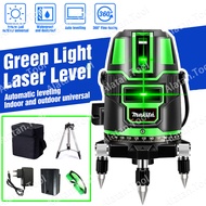 5 Lines 6 Point Adjustable Laser Level 360° Rotary Indoor Outdoor Self Leveling Measuring Tool With 