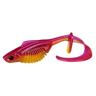 Pair Gesture Switch Twist Fish Lure Soft Bait Freshwater Tail Worm Floating Fishing Adventure Toy
