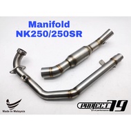Project79 CF Moto NK250 250SR Exhaust Stainless Steel Ekzos Tabung Power Boom Muffler Slip On CFMOTO