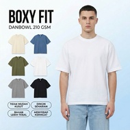 BASELANE Boxy Fit T-Shirt Coolbreeze 210gsm White | Boxy T-Shirt Anti-Wrinkle DanbowlPOLOS