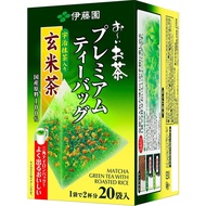 伊藤園 含宇治抹茶的玄米茶茶包 20袋入