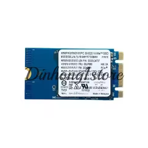 SN520 128GB 256GB 512GB 2242 NVMe Solid State Drive M.2 Laptop SSD