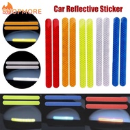 [Marvelous] 2Pcs Auto Exterior Reflex Tape Car Rearview Mirror Reflector Driving Security Warning Strip Night Reflective Strips Car Reflectante Sticker