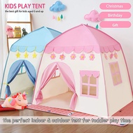 Kids Play Tent Children Canvas Canopy Portable Playhouse for Indoor Outdoor Kids Play Tent Children