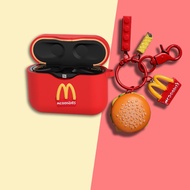 Sony WF-1000XM3 Case Cartoon Burger Pendant Tide Brand Kaws Pendant Silicone Soft Shell Cover Sony WF-1000XM3 Cover Cute Pokemon Pikachu Pendant Sony 1000xm3 Shockproof Shell Cover