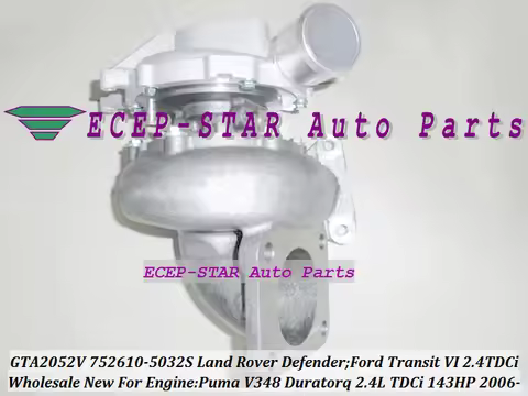 Turbo GTA2052V 752610 752610-5032S For Land Rover Defender For Ford Transit 6 For Puma 2.4L 6C1Q6K68