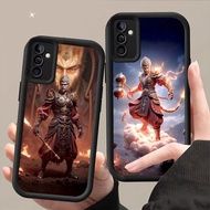 BK-4 Black Goku Shockproof Casing for Samsung A55 A54 M15 S25 S24 S21 FE Ultra