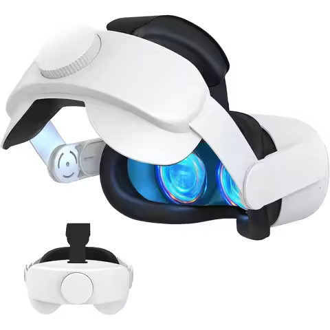 Head Strap Compatible with Oculus Quest 2, Meta Quest 2 Accessories Adjustable Elite Strap Replaceme
