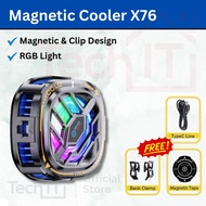Phone Cooler Gaming Cooling Fan Phone Fan Cooler Phone Gaming Magnetic Penyejuk Telefon