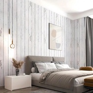 1 Roll Self-Adhesive Wallpaper Retro Mottled Wood Grain Self-Adhesive Contact Paper Peel And Stick W