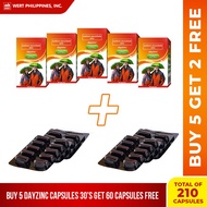 Buy 5 boxes Dayzinc Capsule (1 box =30 caps) + 60 Capsules FREE!