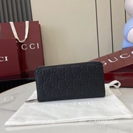 GUCCI Long Wallet 長款 拉鍊銀包 牛皮革 男款