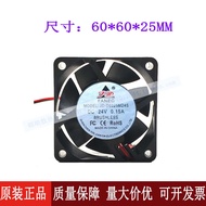 Brand New Original Xinjianda 6C D-D602524S DC24V 0.15A Inverter Cooling Fan