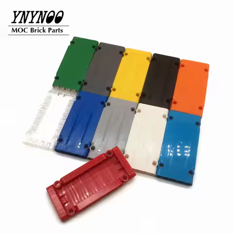 4Pcs/lot Technical Parts 5x11x1 High-Tech MOC 64782 Panels Building Blocks Flat Panel Plate Truck Br