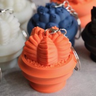 龜甲鸞鳳玉按键鎖匙扣 鑰匙圈/吊飾/多肉塊根/辦公室擺設/盆栽