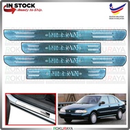 [BESI] Nissan Sentra B14 Stainless Steel Chrome Side Sill Kicking Plate Garnish Moulding Cover Trim 