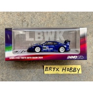 Inno LBWK F40 Tokyo Auto Salon 2024 #IN64LBWKF40TAS24 Blue (1:64)