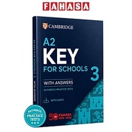 Sách ngoại văn: [50th Fahasa Anniversary] A2 Key For Schools 3 Authentic Practice Tests With Audio W