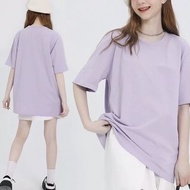 Uniqlo-U系列圓領短袖T恤 紫色短袖T恤（UQ GU