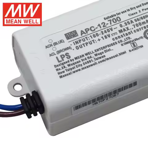 APC-12 Series MEAN WELL 12W 350mA 700mA Constant Current Output Power Supply LED Driver APC-12-350 A