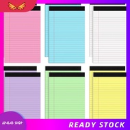 [ap4l43.] 12 Packs Legal-Pads 5x8 5x8 College Ruled Writing Pads for School, Office, To-Do Lists To-