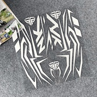 Dán phản quang cho xe máy cfmoto 150nk 250nk 450nk 800nk cơ thể lông mày Đèn Pha Phụ kiện sửa đổi Hì