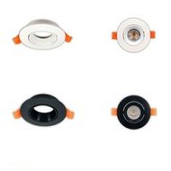 GU10 ROUND EYE BALL FITTING ONLY(WITHOUT BULB) SUITABLE FOR PHILIPS,OSRAM,CREATIVE,NVC LIGHT BULB