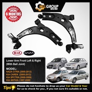 (MLL) KIA CAREN / SPCTRA / SEPHIA / NAZA CITRA LOWER ARM FRONT LEFT & RIGHT - (WITH BALL JOINT)