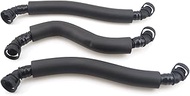 VMTJYX 3x Oil Separator Exhaust Pipe Vent Hose, for VW, for Passat, for Tiguan, for Jetta, for EOS, 