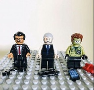 Lego 76083 Batman Batcave Riddler face off - 3隻主角人仔、James、Alfred、Riddler、Lego 76303 10937 76240 7627