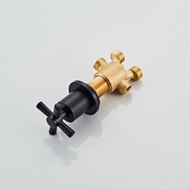 Bathtub Faucet Five-Piece Set Switch Valve Household Hotel Toilet Converter Two-In Two-Out 4-Point U