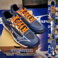 有門市 ~ MIZUNO WAVE THUNDERSTORM 室內鞋 排球鞋 羽毛球鞋 乒乓球鞋 美津濃 #V1GA222121 SIZE: JP25-29